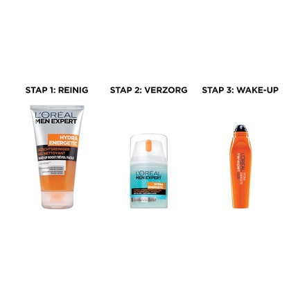 Gel L'Oréal Paris Men Expert Hydra Energetic, Albastru, 50ml