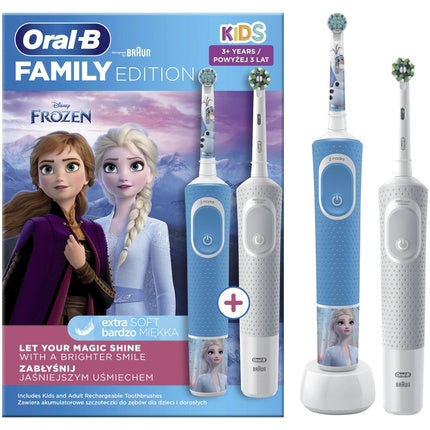 Periuță electrică pentru copii, Oral-B Vitality Pro D103, Frozen