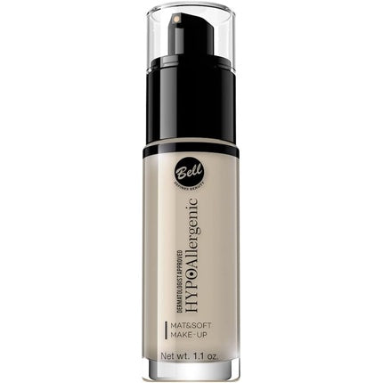 Primer pentru față, Bell Hypoallergenic, Mat și catifelat, 30g