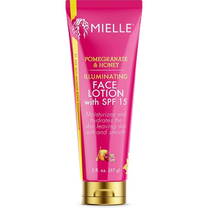 Lotiune fata, Mielle Organics, Pomegranate & Honey, SPF15