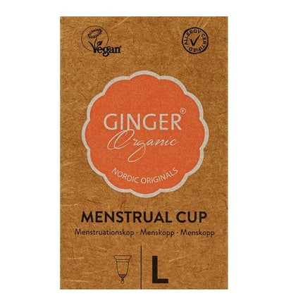 Cupă Menstruală Ginger Organic L din Silicon Vegan