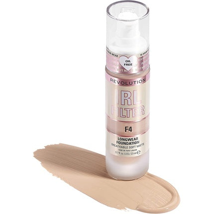 Fond de ten Makeup Revolution IRL Filter, F4, 23ml