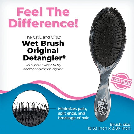 Perie păr Wet Brush Original Detangler, onix, Intelliflex