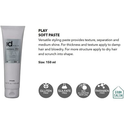 Pasta par Id Hair Xclusive Soft, 150ml, alb