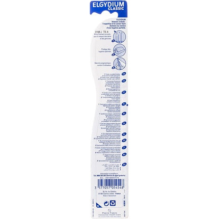 Periuță de dinți Elgydium Classic Head Soft - Albastru