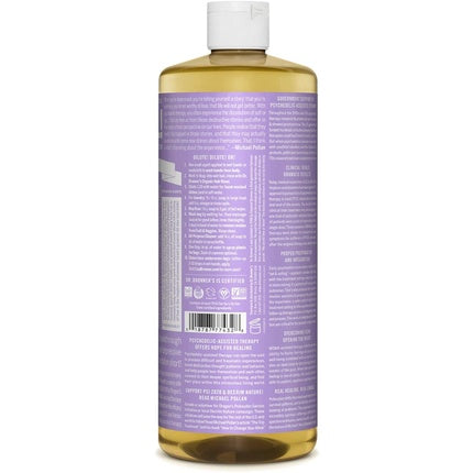 Sabon lichid Dr. Bronner's Castile Organic Lavender, 946ml