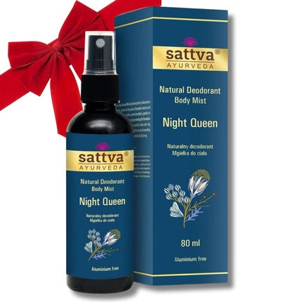 Deodorant Spray Natural Night Queen de la Sattva Ayurveda - Fără alcool