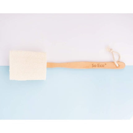 Perie corp So Eco, loofah natural, maner lemn
