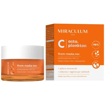 Masca crema, Miraculum, Asta.Plankton C, 98% natural