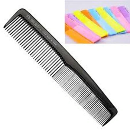 Eurostil Nylon Mixing Comb 19 Cm, Negru