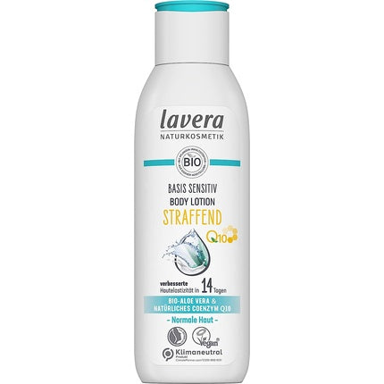 Lavera Basis Sensitive Firming Body Lotion cu Aloe Vera Organică și Coenzima Q10 250ml