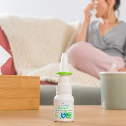 Spray nazal Puressentiel Respiratory 15ml, alb