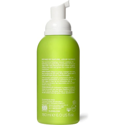 Spumă demachiantă, Elemis, Superfood CICA Calm, verde