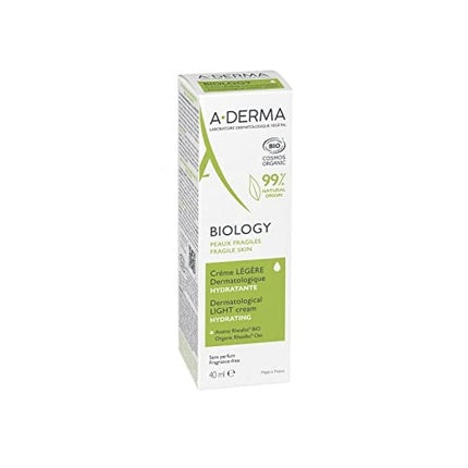 Crema Hidratanta Usoara, Pierre Fabre Dermo Kosmetik A-Derma BIOLOGY, 40ml
