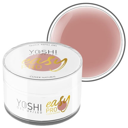 Gel unghii, Yoshi, Easy Pro, bej, 50ml