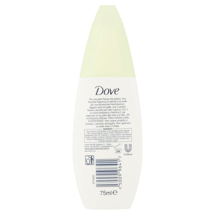 Deodorant spray, Dove, Go Fresh, castravete și ceai verde, 75 ml