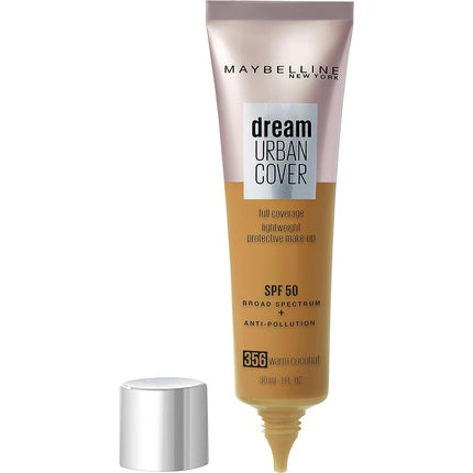 Fond de ten Maybelline Dream Urban Cover SPF 50, Warm Coconut