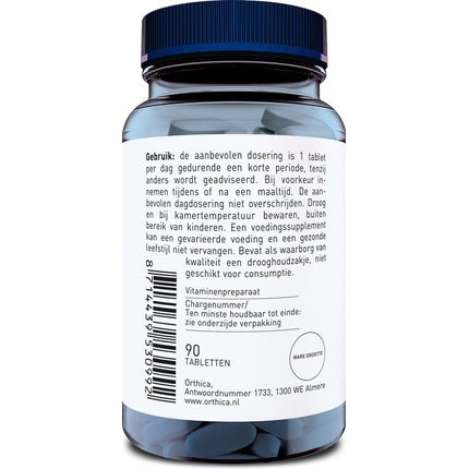 Orthica B1-100, Vitamine B1, 90 tablete