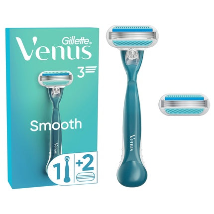 Rasoră Gillette Venus Smooth, 2 lame, albastru
