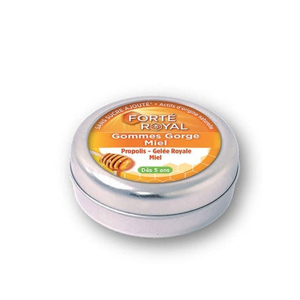 Gume masticabile cu miere pentru gât, 45g