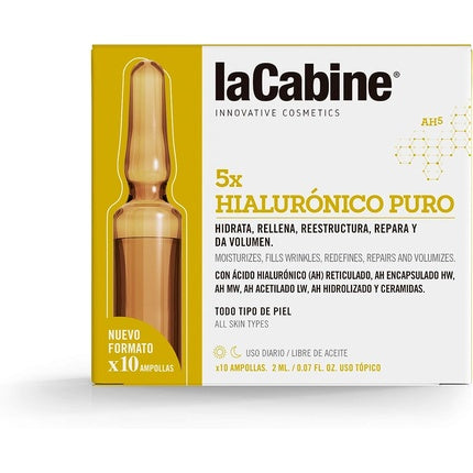 Set 10 fiole, La Cabine, Pure Hyaluronic, 2ml