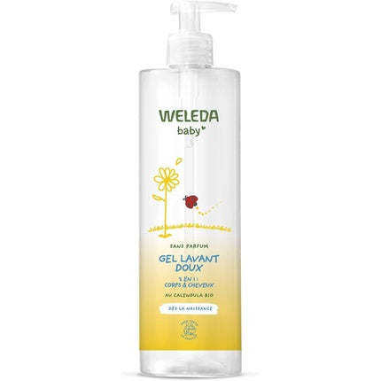 Gel de curățare Weleda Calendula pentru copii, 400ml, fără parfum
