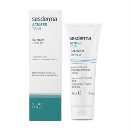 Crema Gel, Sesderma Acnises Young, 50ml, alb