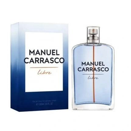 Puig Manuel Carrasco Libre Eau De Toilette Spray 100ml, albastru