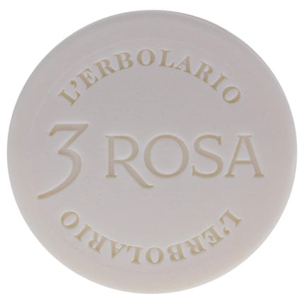 Săpun de corp L'Erbolario 3 Rose, ambalaj 3 buc, parfum intens