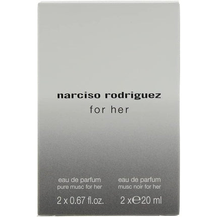 Set cadou parfum, Narciso Rodriguez, For Her, 20ml x 2