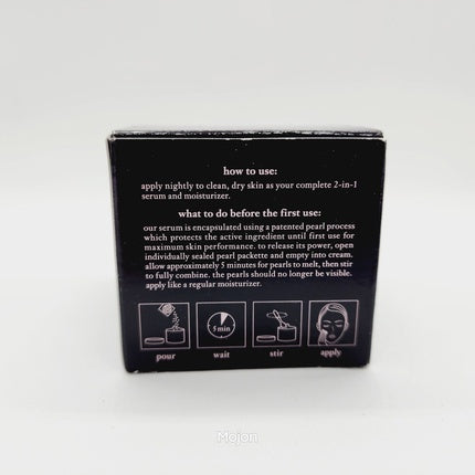Cremă noapte, Philosophy, Ultimate Miracle Worker, 50 ml, negru