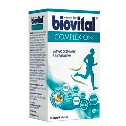 Supliment dietetic Biovital Complex, Vitamine și Minerale pentru Bărbați, 60 capsule