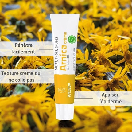 Weleda Arnica Bio Cream, Cremă pentru Mâini, 25g