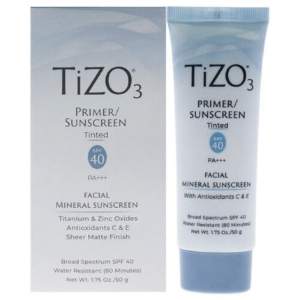 Tizo3 Primer, Tizo3, Facial Primer SPF 40, Culoare Bej Natural