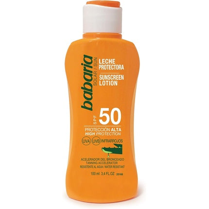 Loțiune protecție solară Babaria Solares Aloe, SPF50, 100ml