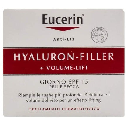 Crema de zi Eucerin Hyaluron Filler + Volume Lift, ten uscat, 50ml