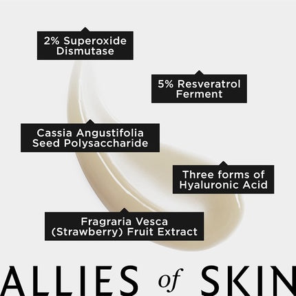 Serum Allies Of Skin Multi Hyaluronic Antioxidant, 30 ml, albastru