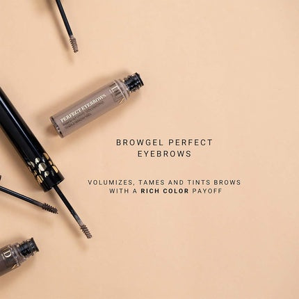 Gel de Sprâncene Idun Minerals Perfect Eyebrows 301 Light, 6 ml, Maro deschis