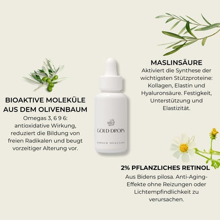 Ulei facial, Farma Dorsch, Gold Drops, alb
