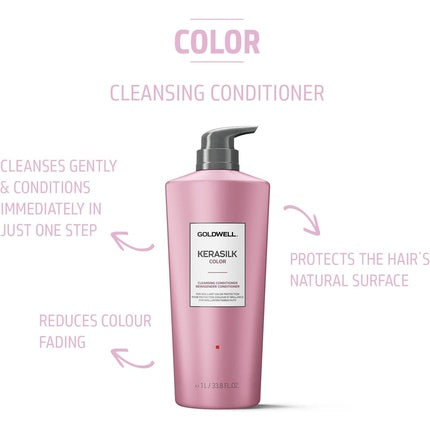 Condiționer Kerasilk Color pentru părul vopsit, 1000ml