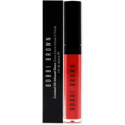 Gloss de buze, Bobbi Brown, Crushed Oil-infused, soft coral pink