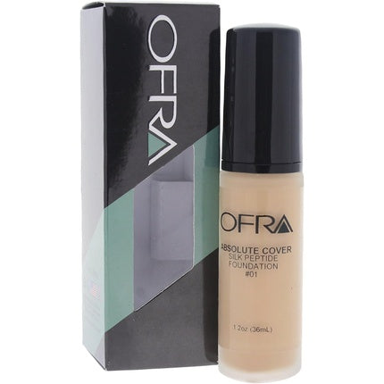 Fond de ten Ofra Absolute Cover Silk Peptide, #01, 36ml, finisaj mat
