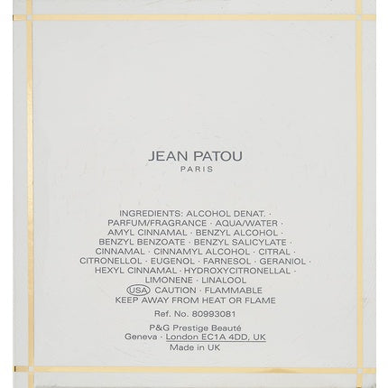 Parfum, Jean Patou, Joy, galben, 75ml