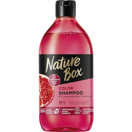 Șampon Nature Box, Color, rodie, 385ml