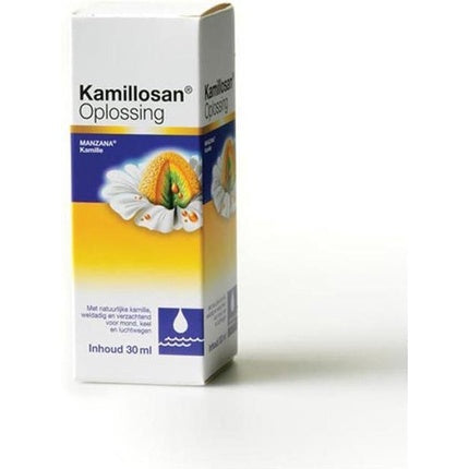 Kamillosan Soluție, Flacon 30ml, Culoare Galben-Alb