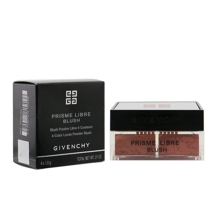 Givenchy Prisme Libre Blush, Paletă farduri obraz, 4 culori, 112 g
