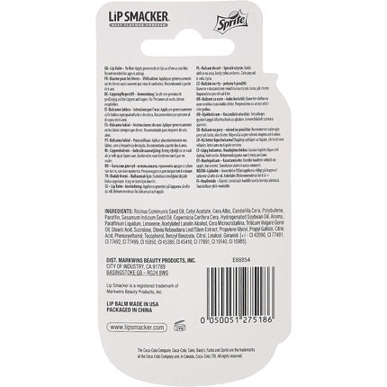 Balsam pentru buze Lip Smacker, colecția Coca-Cola, Sprite, 1 bucată