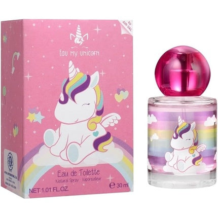 Parfum copii, Eau My Unicorn, 30ml, sticla cu motiv unicorn