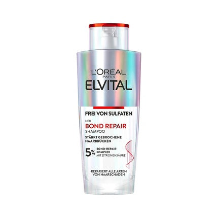 Șampon L'Oréal Paris Elvital Bond Repair, curățare delicată, 200ml