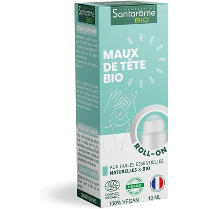 Santarome Bio Organic Headache Roll-On - 10 ml